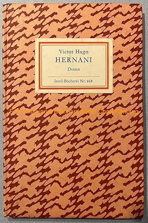 Imagen del vendedor de Hernani. Drama (Insel-Bcherei Nr. 868) a la venta por Antiquariat Bernhard