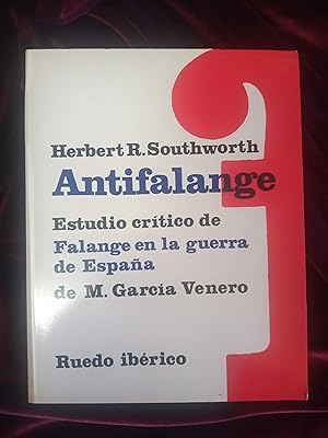 Imagen del vendedor de Antifalange a la venta por Llibreria Fnix