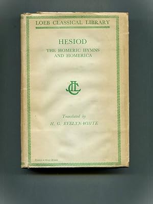 Image du vendeur pour Hesiod. The Homeric Hymns and Homerica. The Loeb Classical Library. mis en vente par Tyger Press PBFA