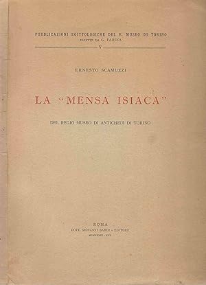 Seller image for La Mensa Isiaca del Regio Museo di antichit di Torino for sale by Libreria antiquaria Atlantis (ALAI-ILAB)