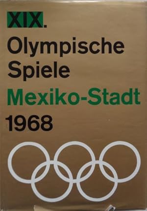 (Olympiade 1968) XIX. Olympischen Spiele Mexiko-Stadt 1968.