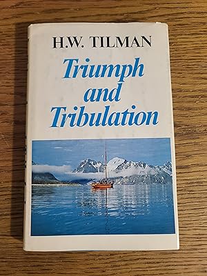 Seller image for Triumph and Tribulation for sale by Fred M. Wacholz