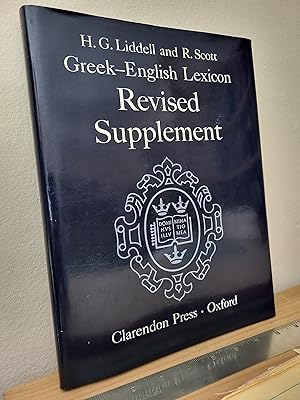 Immagine del venditore per Greek-English Lexicon Revised Supplement venduto da Losaw Service