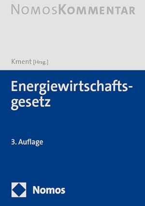 Bild des Verkufers fr Energiewirtschaftsgesetz: EnWG zum Verkauf von AHA-BUCH GmbH