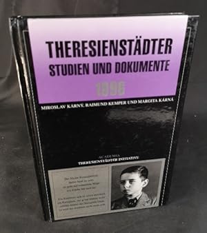 Bild des Verkufers fr Theresienstdter Studien und Dokumente 1996. zum Verkauf von ANTIQUARIAT Franke BRUDDENBOOKS