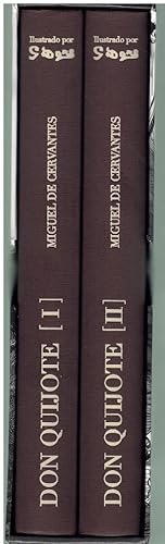 Seller image for DON QUIJOTE DE LA MANCHA 2-VOLUME SET. for sale by Books on the Boulevard