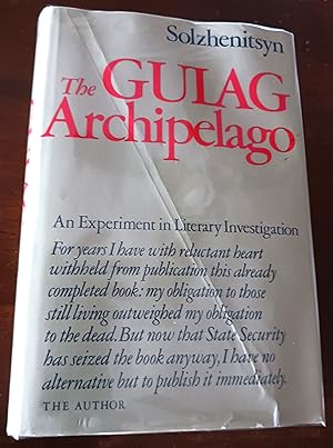 Immagine del venditore per The Gulag Archipelago, 1918-1956: An Experiment in Literary Investigation I-II venduto da Gargoyle Books, IOBA