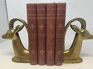 MEMOIRS OF MADAME DU BARRI : COMPLETE FOUR VOLUME SET