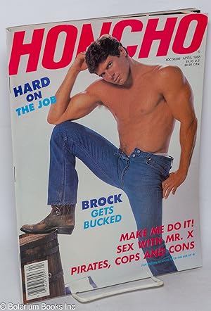 Seller image for Honcho: the magazine for the macho male; vol. 11 #4, April 1988 for sale by Bolerium Books Inc.