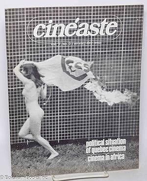 Seller image for Cinaste; vol. 5, #3, Summer 1972; political situation of Quebec cinema, cinema in Africa for sale by Bolerium Books Inc.