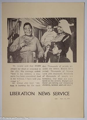 Liberation News Service: No. 289 (Sept. 26, 1970)