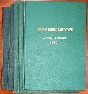 Dining Room Employee [five bound volumes]