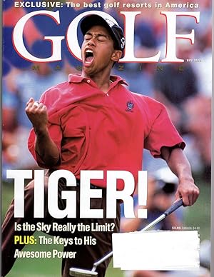 Golf Magazine November 1996- TIGER WOODS cover G