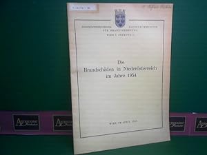 Die Brandschäden in Niederösterreich im Jahre 1954. Eine Rückschau auf das Brandgeschehen in Nied...