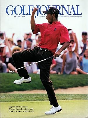 Golf Journal. October 1996. Tiger Woods on the cover