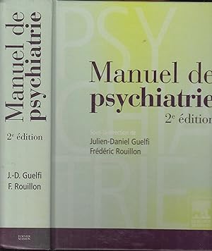 Image du vendeur pour Manuel de psychiatrie mis en vente par LIBRAIRIE PIMLICO