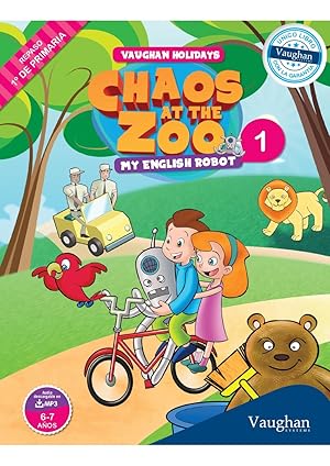 Seller image for Vaughan Holidays 1 de Primaria Chaos at the Zoo for sale by Imosver