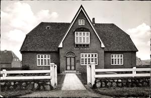 Bild des Verkufers fr Ansichtskarte / Postkarte Westerland auf Sylt, Haus Quickborn, Kindergesundungssttte, Norderstrae zum Verkauf von akpool GmbH