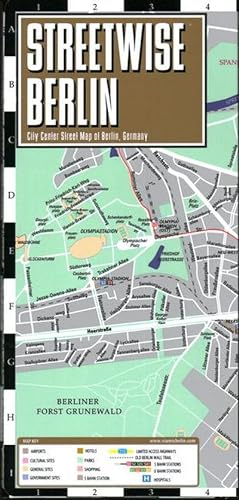 Seller image for Streetwise Berlin Map - Laminated City Center Street Map of Berlin, Germany for sale by Smartbuy