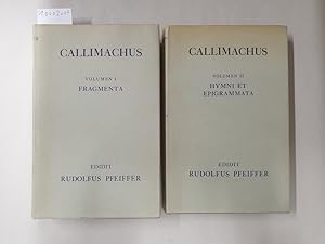 Immagine del venditore per Callimachus. Volumen I+II : venduto da Versand-Antiquariat Konrad von Agris e.K.