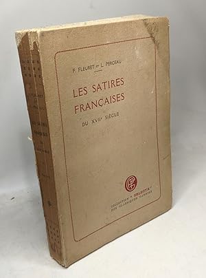 Seller image for Les satires francaises du xvie siecle - tome deuxieme - collection selecta des classiques garnier for sale by crealivres