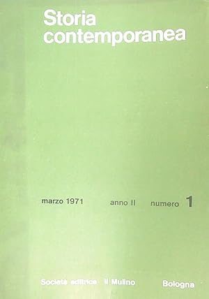 Storia contemporanea 1/ marzo 1971