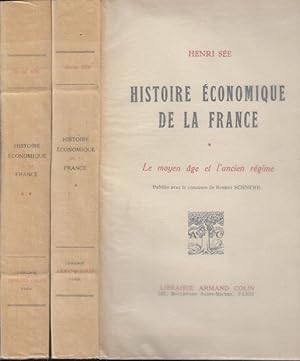 Bild des Verkufers fr Histoire conomique de la France I & II zum Verkauf von Librairie Lalibela