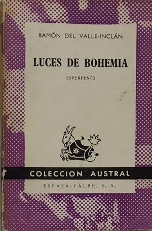Imagen del vendedor de Luces de bohemia esperpento a la venta por Librera Alonso Quijano