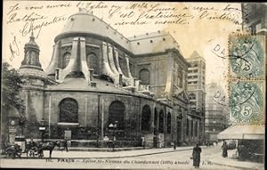 Ansichtskarte / Postkarte Paris V, Kirche St-Nicolas-du-Chardonnet