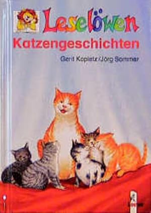 Immagine del venditore per Leselwen-Katzengeschichten Gerit Kopietz/Jrg Sommer. Zeichn. von Pieter Kunstreich venduto da Antiquariat Buchhandel Daniel Viertel