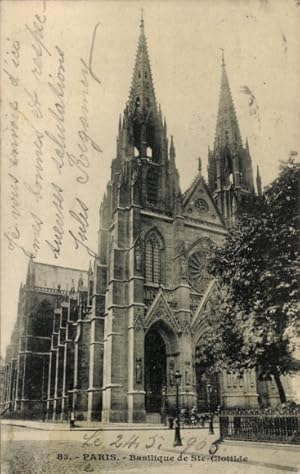 Ansichtskarte / Postkarte Paris V, Basilique de Ste Clotilde