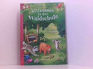 Bild des Verkufers fr Willkommen in der Waldschule (Band 1) - Beste Freunde - Pfote drauf!: Vorlesebuch fr Kinder ab 5 Jahre Ann-Katrin Heger ; Illustrationen von Tina Nagel zum Verkauf von Book Broker