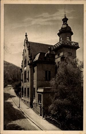 Studentika Ansichtskarte / Postkarte Heidelberg am Neckar, Burschenschaft Frankonia, Corpshaus