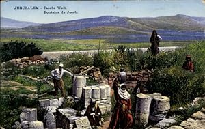 Ansichtskarte / Postkarte Jerusalem Israel, Jakobsbrunnen