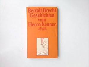 Bild des Verkufers fr Geschichten vom Herrn Keuner Bertolt Brecht zum Verkauf von Antiquariat Buchhandel Daniel Viertel