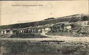 Ansichtskarte / Postkarte Westlicher Kriegsschauplatz 1915, I WK