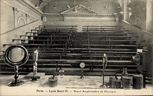 Ansichtskarte / Postkarte Paris V, Lycée Henri IV, Grand Amphitheatre of Physics