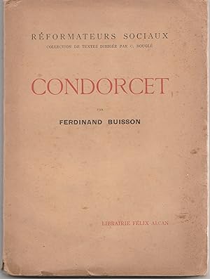 Image du vendeur pour Condorcet mis en vente par Librairie Franoise Causse