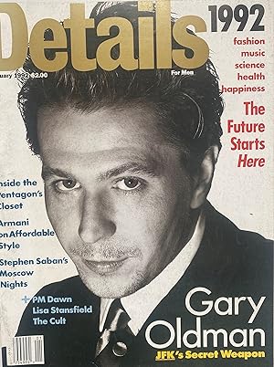 Details Magazine January 1992  Gary Oldman.