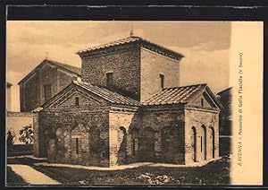 Bild des Verkufers fr Cartolina Ravenna, Mausoleo di Galla Placidia zum Verkauf von Bartko-Reher