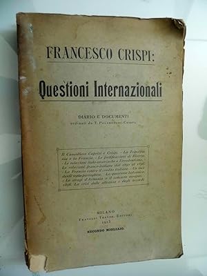 Quesiti Internazionali DIARIO E DOCUMENTI Ordinati da T. PALAMENGHI - CRISPI