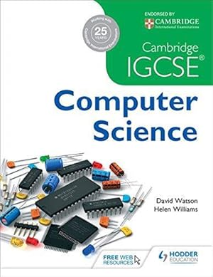 Imagen del vendedor de Cambridge IGCSE Computer Science a la venta por WeBuyBooks 2