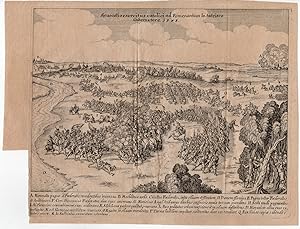 Antique Print-BATTLE-ARMY-RIJMENAM-EIGHTY YEARS' WAR-Wijngaerde-Strada-1651