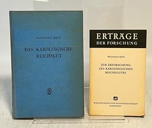 Bild des Verkufers fr Das karolingische Reichsgut + Zur Erforschung des karolingischen Reichsgutes. Zwei Bnde. zum Verkauf von Antiquariat Bookfarm