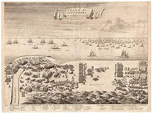 Antique Print-BATTLE OF NIEUWPOORT-WAR-BELGIUM-Anonymous-ca 1725