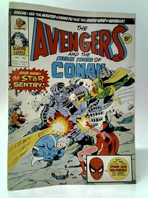 Seller image for The Avengers and The Savage Sword Of Conan - No.142 for sale by World of Rare Books
