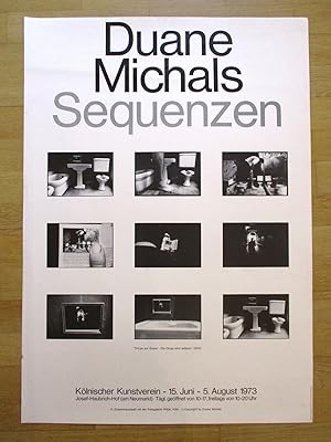 Sequenzen. [Plakat zur Ausstellung].