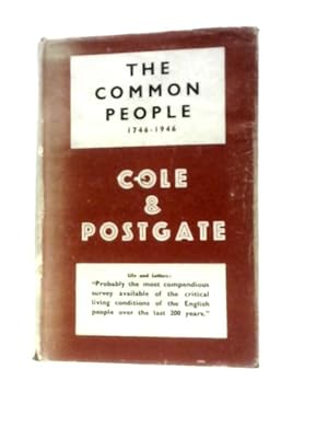 Immagine del venditore per The Common People, 1746-1946 venduto da World of Rare Books