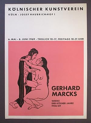 Werke der Kölner Jahre 1950/69. [Plakat zur Ausstellung].