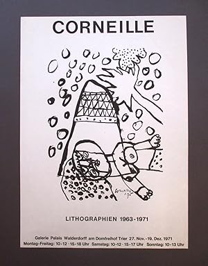 Image du vendeur pour Lithographien 1962-1971. [Plakat zur Ausstellung]. mis en vente par Matthaeus Truppe Antiquariat